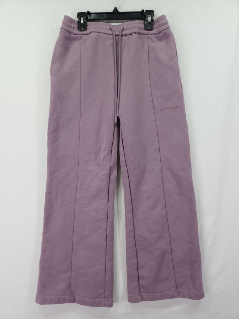 My Outfit Online Womens Size Small Purple Wide Leg Sweatpants Minimalist Lounge